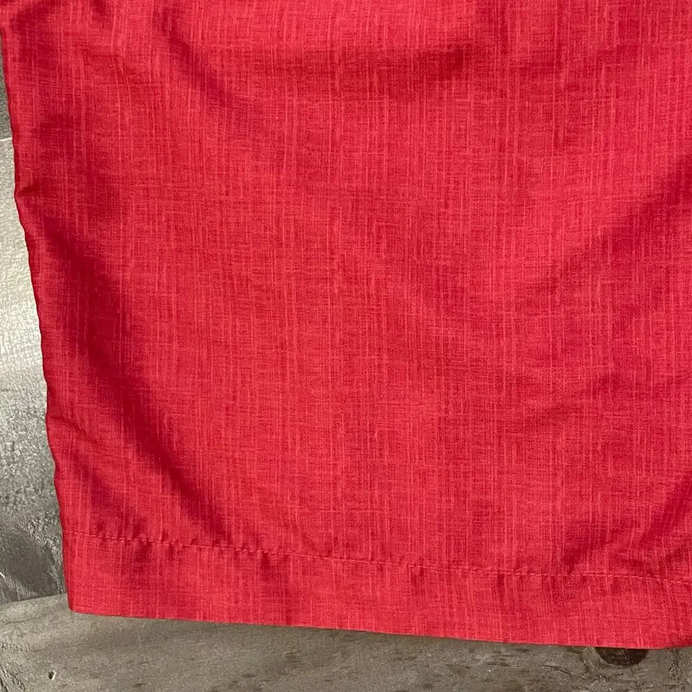 Chaps Men’s Swim Trunks Board Shorts Drawcord Waist Size XXL Red